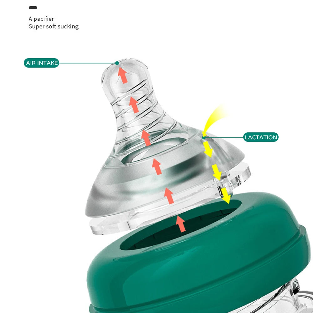 Minitutu Elegant Glas Feeding Bottle™