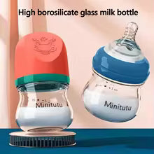 Minitutu Elegant Glas Feeding Bottle™
