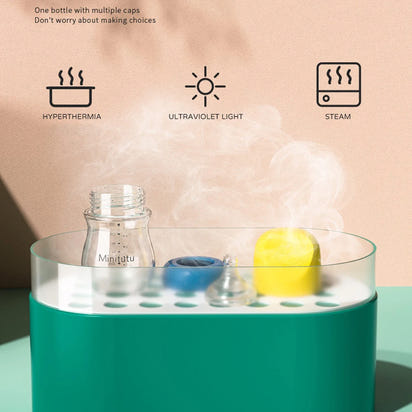 Minitutu Elegant Glas Feeding Bottle™